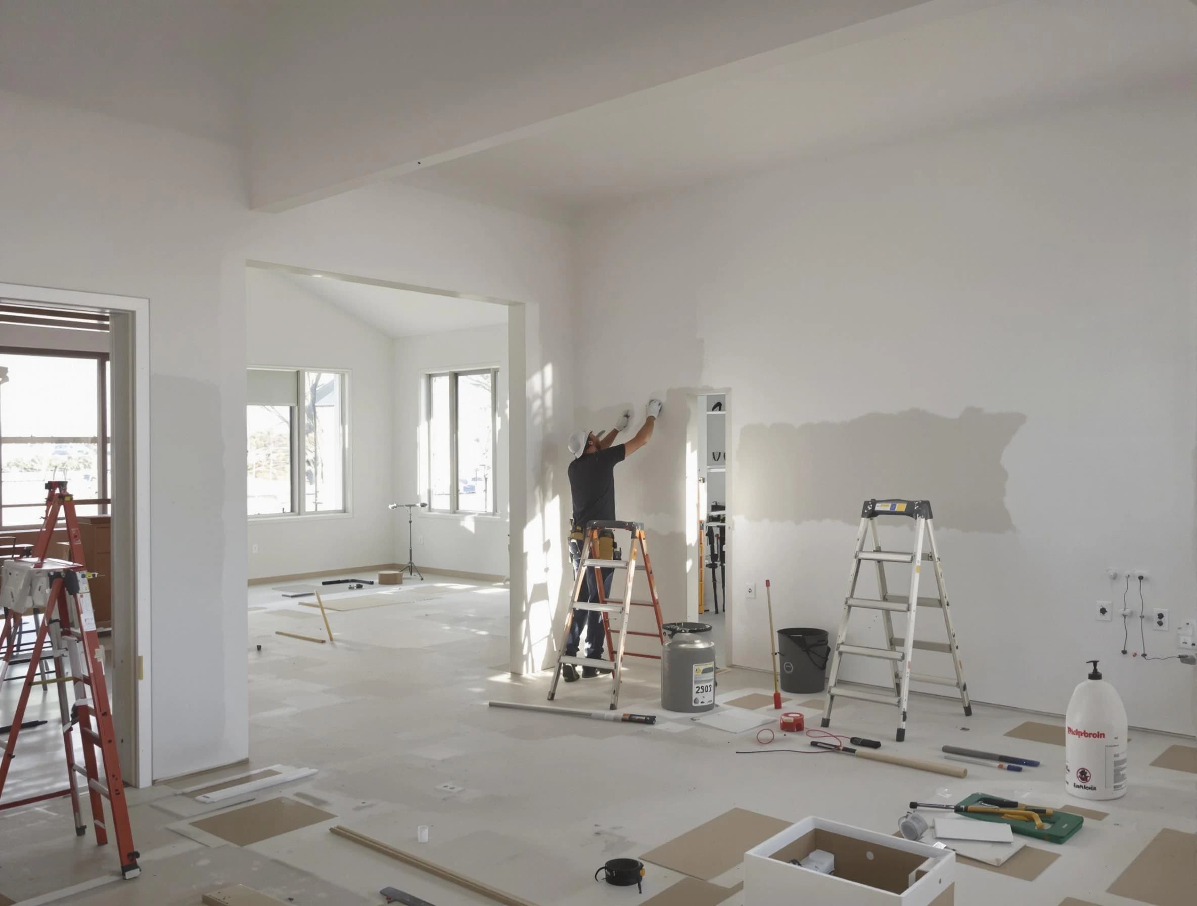 Detailed drywall installation with Middleburg Heights House Painters in Middleburg Heights