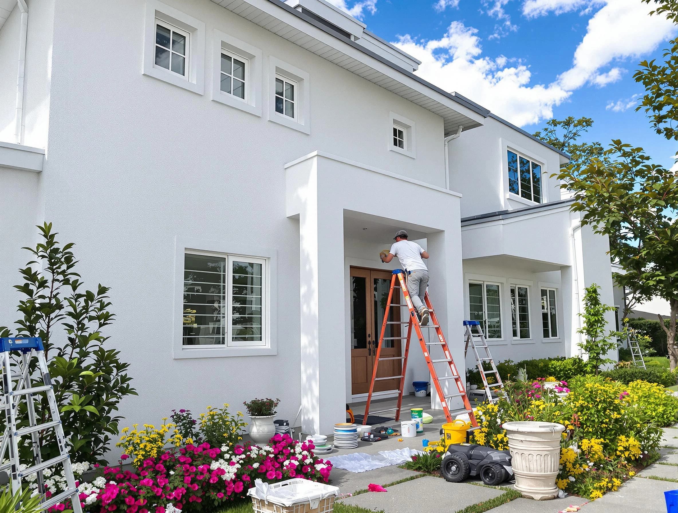 Middleburg Heights House Painters team delivering a fresh exterior coat in Middleburg Heights, OH