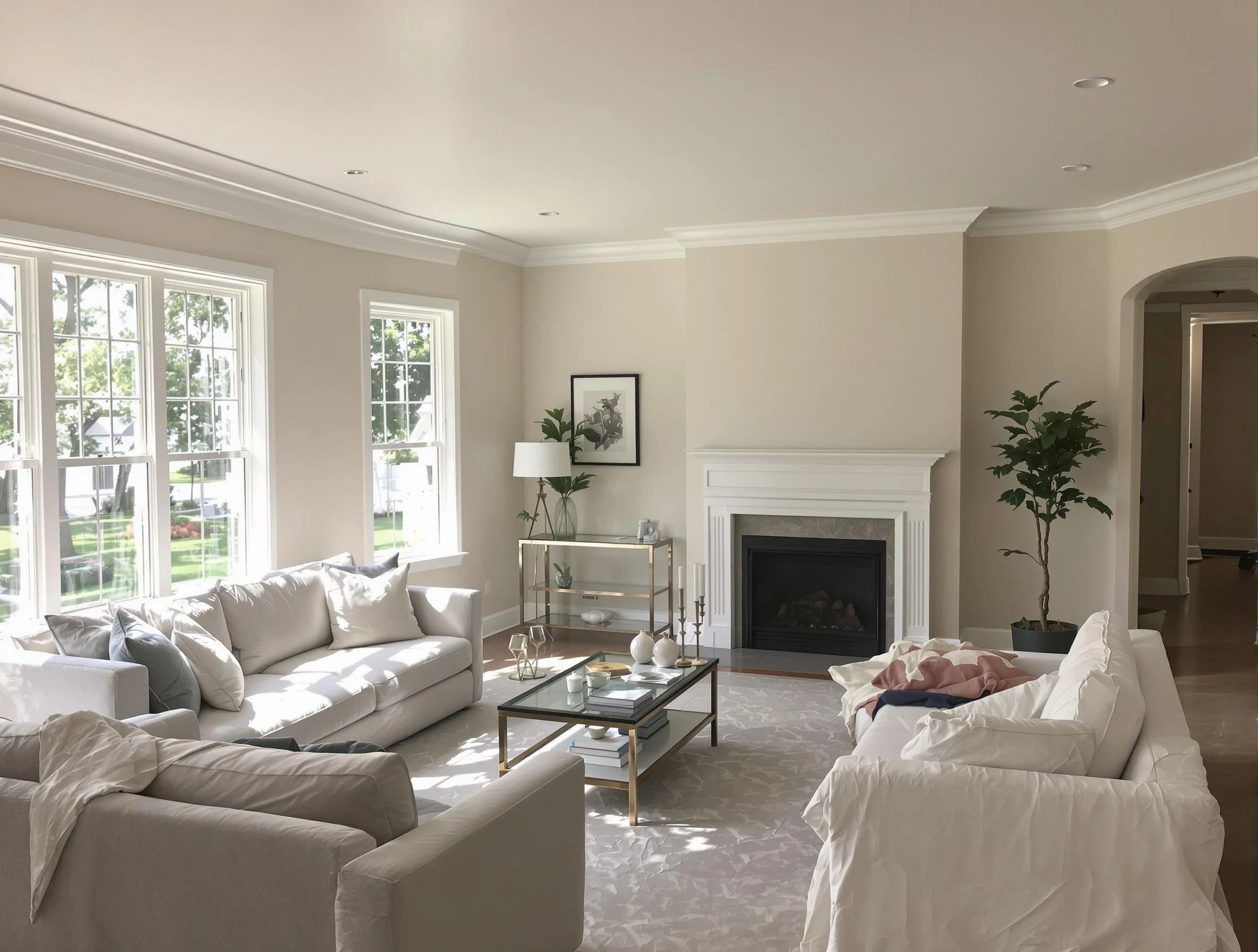 Interior painting by Middleburg Heights House Painters experts in Middleburg Heights, OH